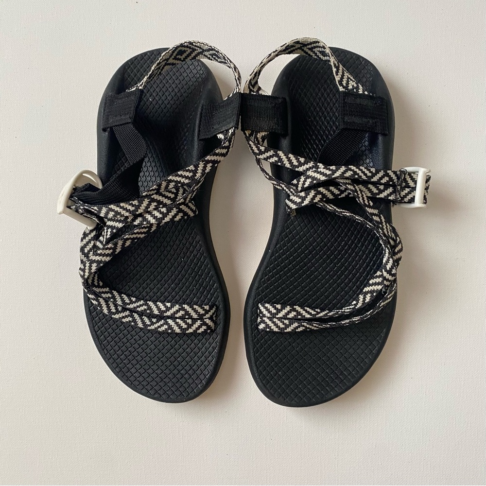 Black & White Chacos